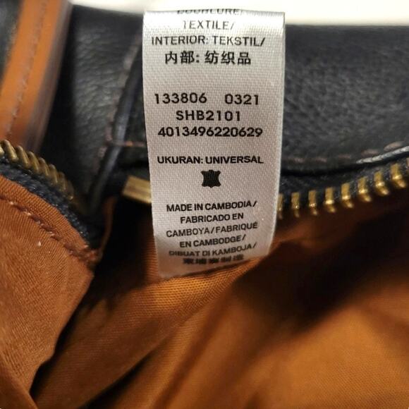 Fossil Felicity Color Block Leather Mini Backpack